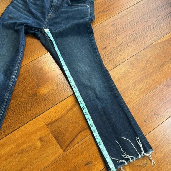 Everlane Kick Crop Flare Jeans size 27 - Picture 8 of 8